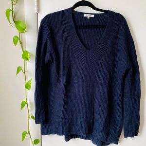 Madewell V-Neck Wool Sweater